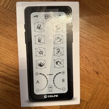 0xiline TENS XS Pro TENS EMS Unit Dual Channel Touchscreen 24 Modes