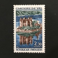 France 1966 single issue MNH ** castle Sc#1169