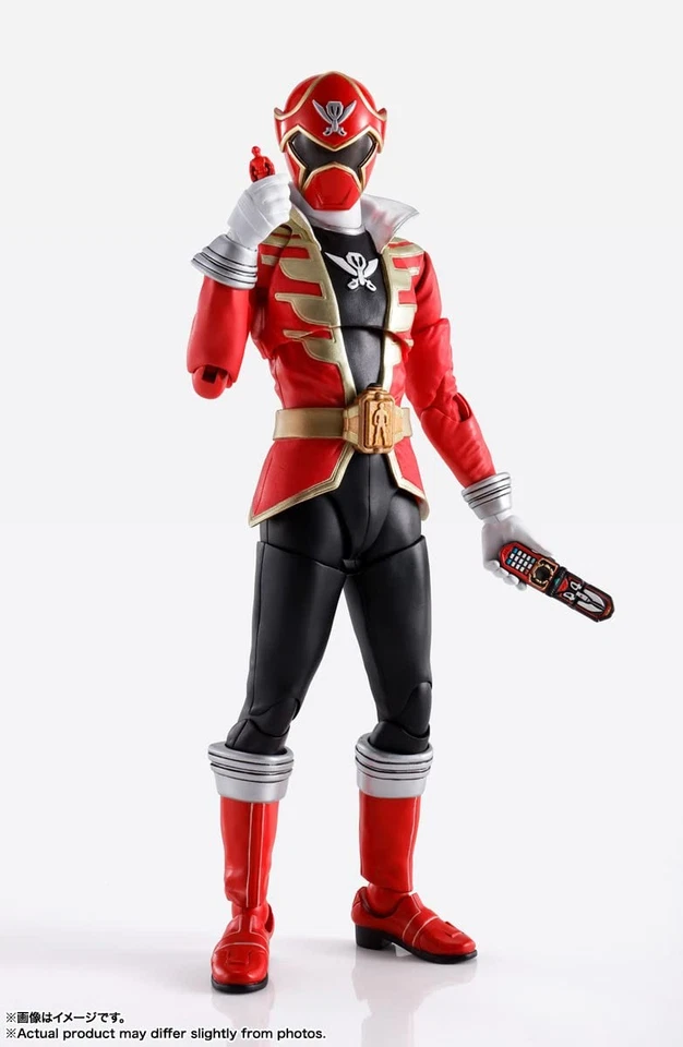 S.H.Figuarts Kaizoku Sentai Gokaiger Gokai Red 145mm Action Figure BandaiSpirits - Image 2 of 4