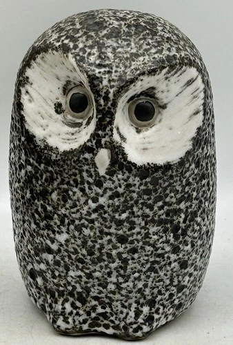 Vintage Pigeon Forge Pottery Owl 4.5” Douglas Ferguson