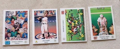 Vintage 1989 Eclipse Enterprises "Bush League" Non-Sport Trading Cards - Picture 12 of 14