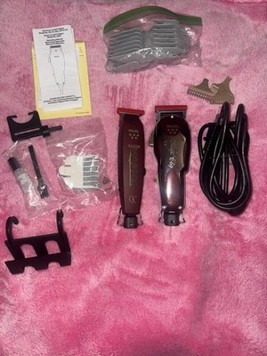 Wahl Magic Clip Corded Haircutting Kit Clipper & Razor Edger w/ Guards