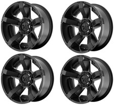 Set 4 Xd Xd811 Rockstar Ii 20x9 5x5 5x5.5 Matte Black Wheels 20 -12mm Rims