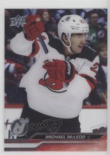 2023-24 Upper Deck Series 1 Clear Cut Michael McLeod #111 av1