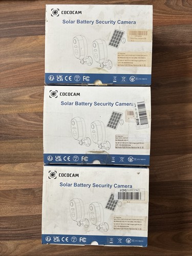 COCOCAM Solar Überwachungskamera 2K WLAN Akku