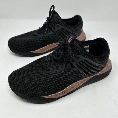 PUMA Women's Pacer Future Lux Sneakers Size 9 Black & Rose Pink