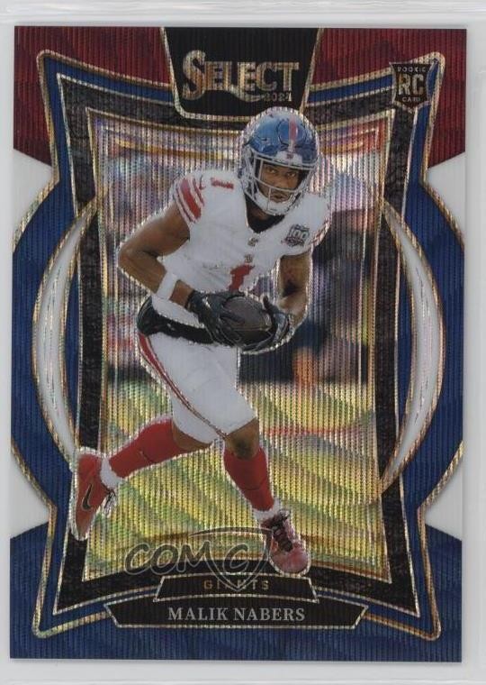 2024 Panini Select Concourse Tri-Color Prizm 246/299 Malik Nabers Rookie RC 0y9y
