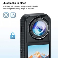 Panoramic Cameras Rotating Lens Protector Dust-proof Drop-proof for Insta360 X5