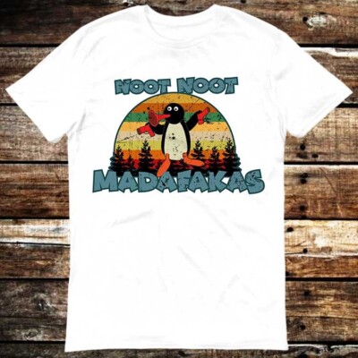 T-Shirt Pingu Noot Madafakas Pinguin 6046