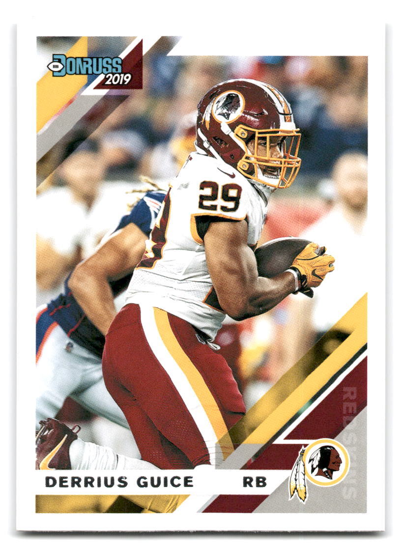 Derrius Guice 2019 Donruss #233 Washington Redskins FOOTBALL | eBay