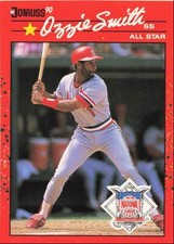 1990 Donruss Ozzie Smith #710 All-Star
