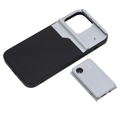 IOS 14 PROMAX 400X MICROSCOPE LENS WITH LED LIGHT PORTABLE PHONE MICROSCOPE - Zdjęcie 10 z 22