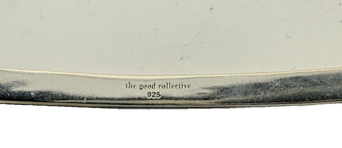 2 Boho Hand Forged Hammered 925 Silver Barrette in Silver NEW The Good Collectiv - Picture 11 of 12