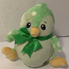 Neopets Green Polka Dots Bruce Penguin Plush Stuffed Toy Doll Jakks Pacific 5.5  