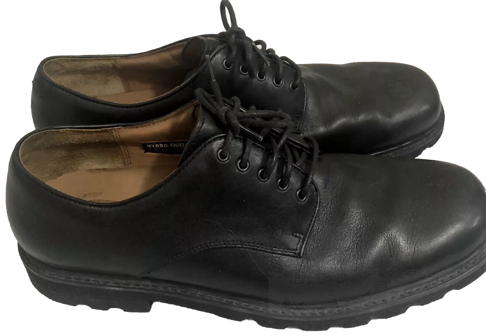 SAOLA Scarpe uomo Rockport Vibram 1499W 13N tinta unita pelle nera business casual eleganti