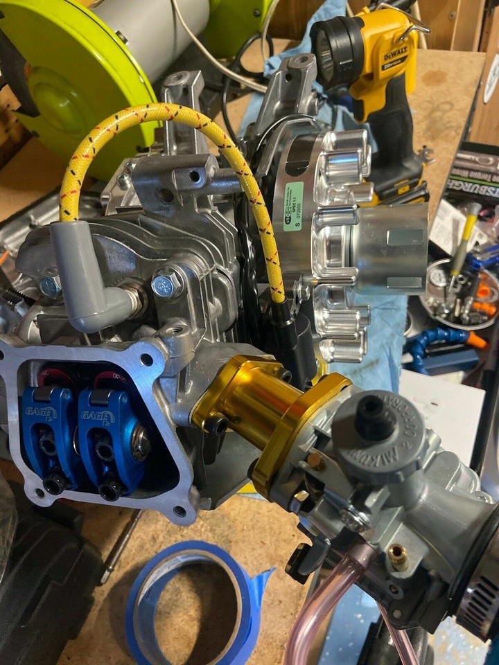 10mm Kart Racing 196cc Clone-212cc Predator Performance Outlaw Coil Wire Blue - Foto 2