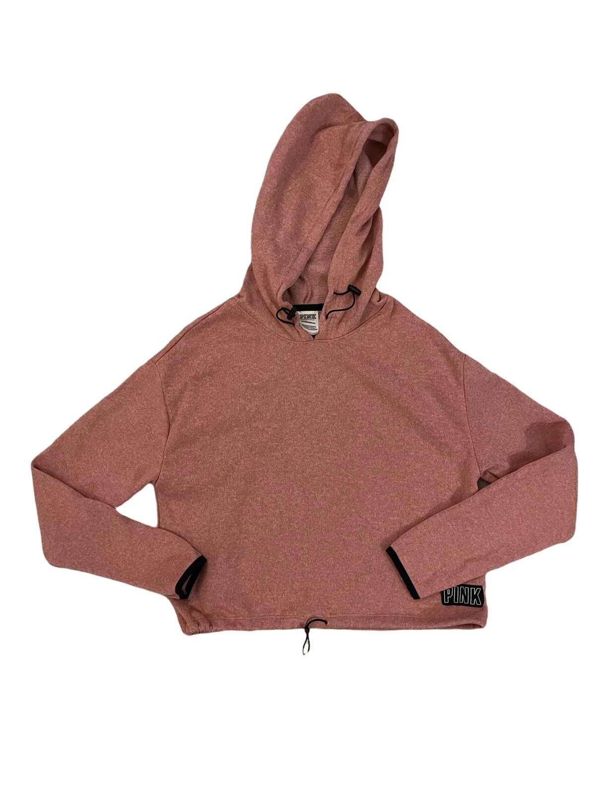 victoria-secret-vs cropped hooded fleece eu hoodie