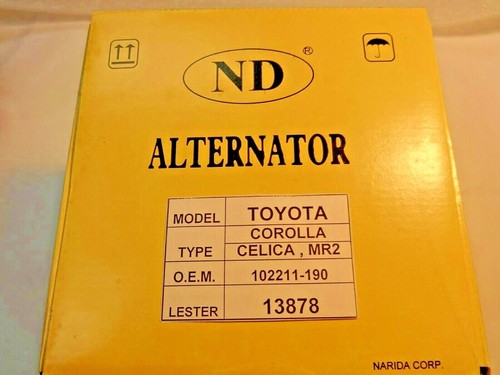 Toyota.Celica.Corolla.Matrix.MR2Spyder.PontiacVibe 2000-2008.L4.1.8L.80Amp.12V - Picture 9 of 12