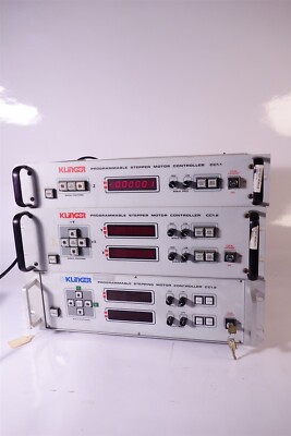 Klinger Programmable Stepper Motor Controllers CC1.1 CC1.2 