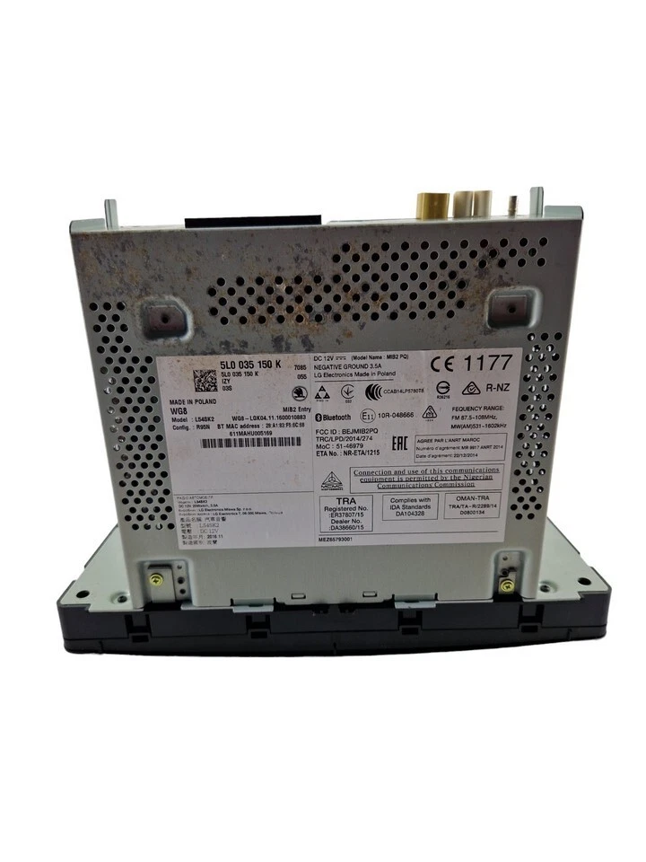 Skoda Yeti 5L 2016 Autoradio Radio Player 5L0035150K - Bild 3 von 4