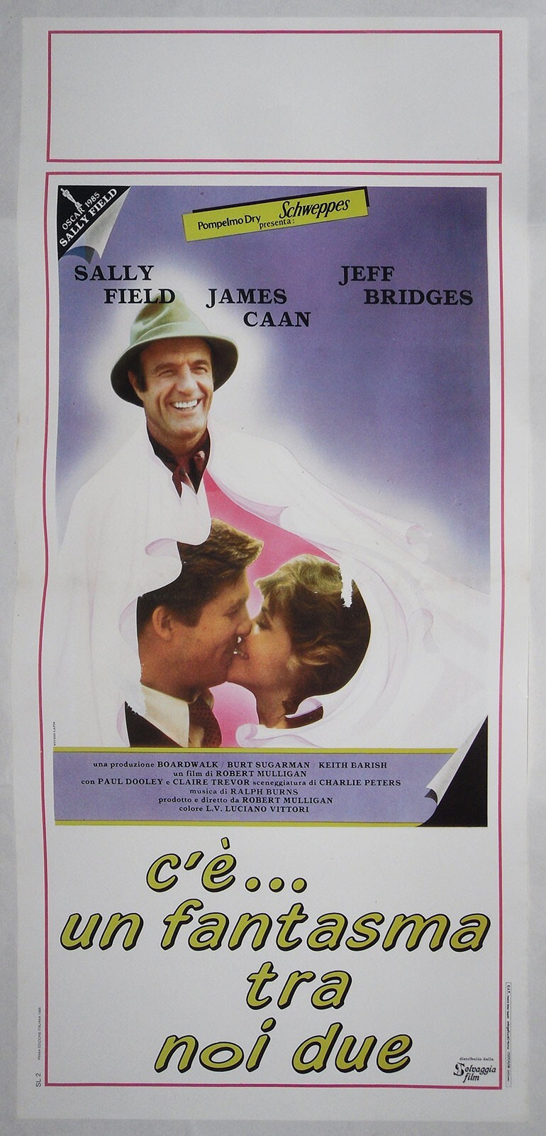 Locandina originale film C'è un fantasma tra noi due (1982) - Regia di Robert Mulligan