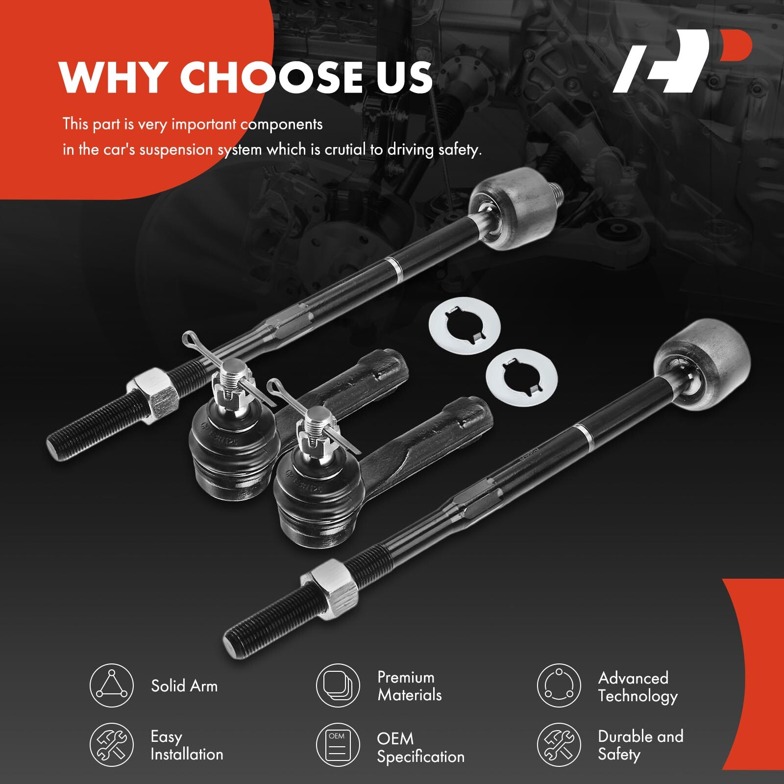 4Pcs New Tie Rod Ends Inner & Outer for Nissan 200SX 19951998 Sentra 19952006 eBay