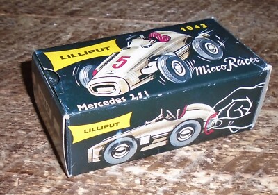 LILLIPUT MICRO RACER #1043 MERCEDES 2,5 I MADE IN WEST
