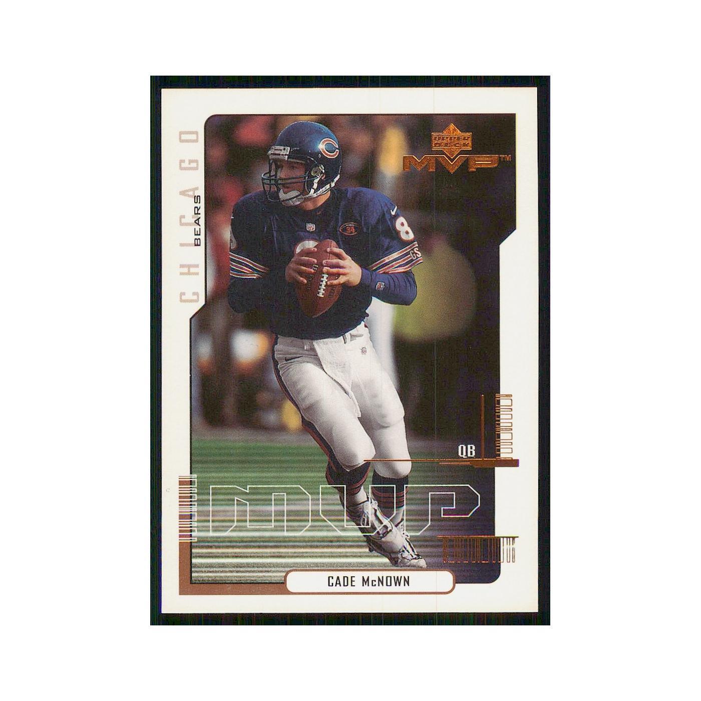 2000 Upper Deck MVP Cade McNown Bears #28
