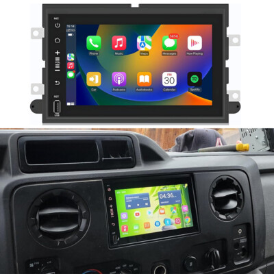 7''  For Ford E-350 Super Ford  Duty E-250 2011-2014 Car Radio Android 13 Carplay