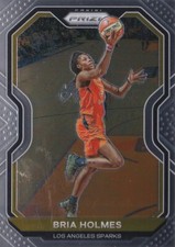 2021 Panini Prizm WNBA BRIA HOLMES #23 Base LA Los Angeles Sparks