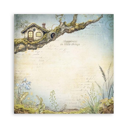 Stamperia HIDDEN GROVE - MAXI PAD - 12" X 12" Single Sided - 22 SHEETS - Picture 11 of 24