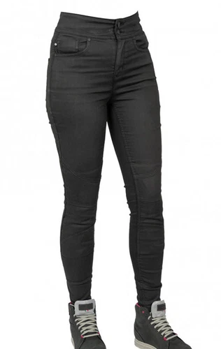 Bull-It Ladies Fury X Covec Motorcycle Jeggings Black Comfort Stretch