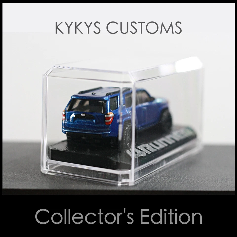 KYKYS Collector's Edition - Matchbox Toyota 4Runner in Metallic Blue* w/ Case - Image 4 of 4