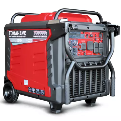 10,500 Watt Inverter Generator Super Quiet Portable Power 120V 240V Outlets