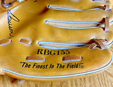 YOUTH Rawlings Kids RBG155 Andre Dawson Baseball Glove 9" Hinged Pad Deep Well