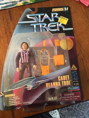 Star Trek Playmates Warp Factor Series 3 Cadet Deanna Troi (65115) NIP
