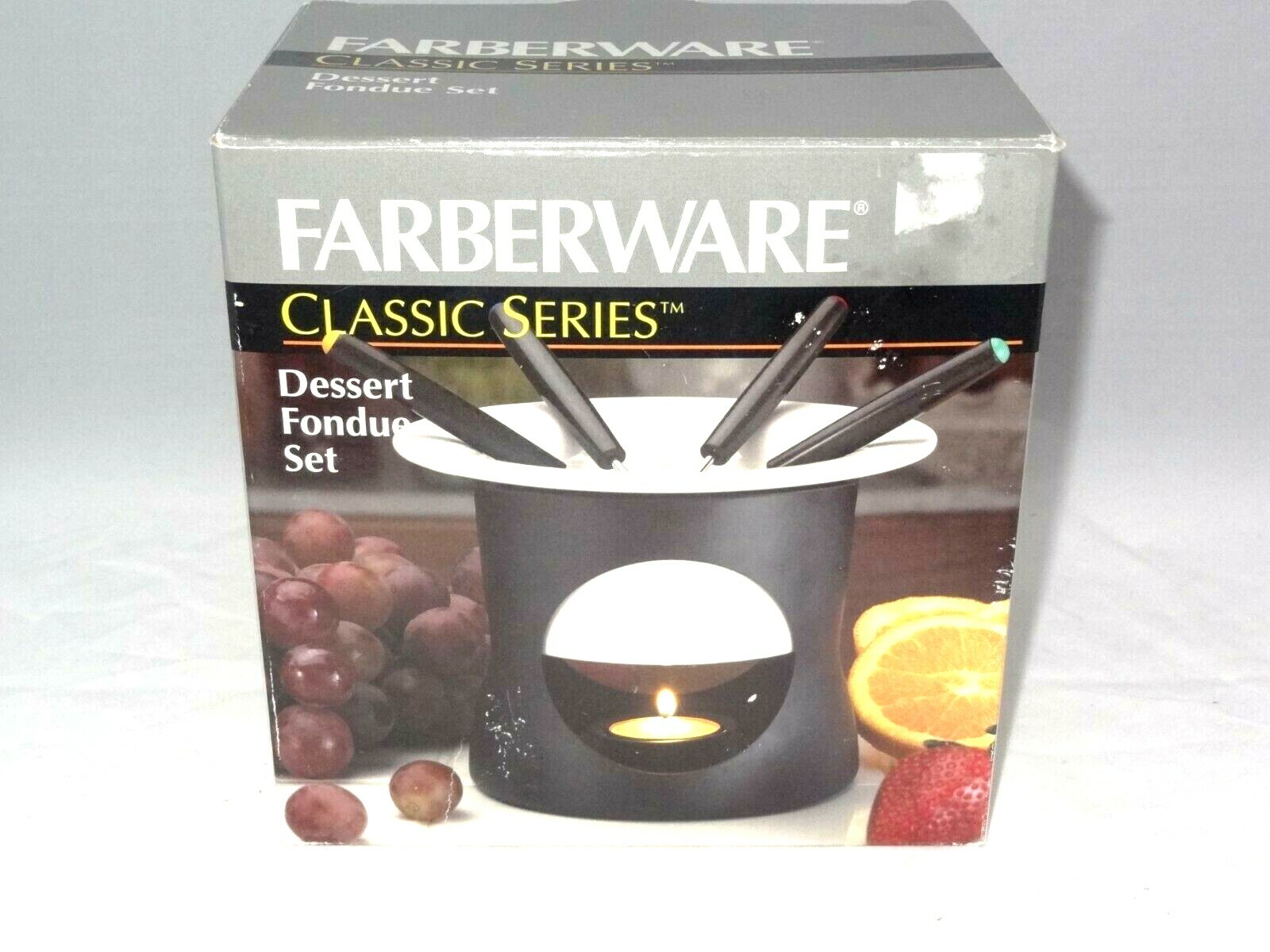 Farberware Classic Series Black Dessert Fondue Set for 4 15388867138 eBay