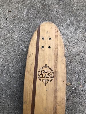 Vintage 1970's PRO CLASS Kicktail Skateboard | eBay