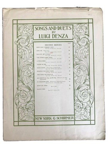 Pianist's Library Songs and Duets Sheet Music Antique 1894, 1895, 1896 Lot of 3 - Picture 2 of 7