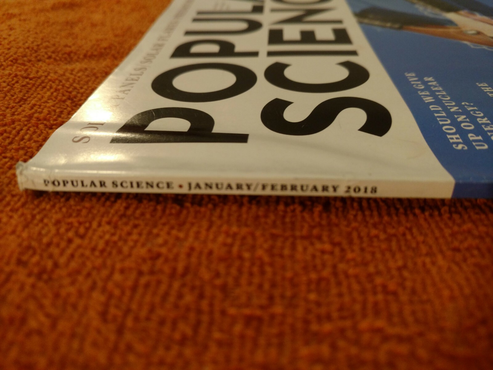 Popular Science January/February 2018 Power Solar Panels Solar Flares Used