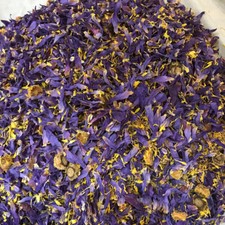 Ceylon Egyptian Cut Blue Lotus Nymphaea Caerulea Hand Picked Herbal Organic Tea