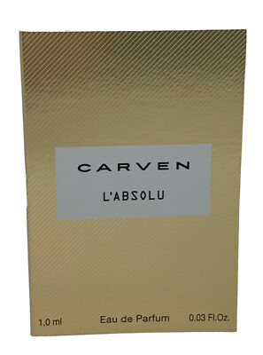 Carven L'Absolu 0.03 oz 1 ml Eau De Parfum Spray Mini/Travel Sample Vial
