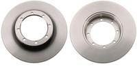 Pack De 2 - Bremsscheibe DF6372 TRW FüR Renault