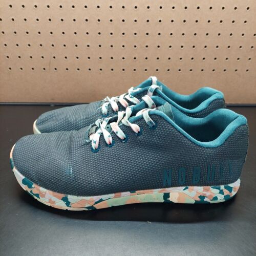 Nobull No Bull Wild Jewel Trainer Blue Multicolor Mens 11 Womens 12.5 - Picture 3 of 9
