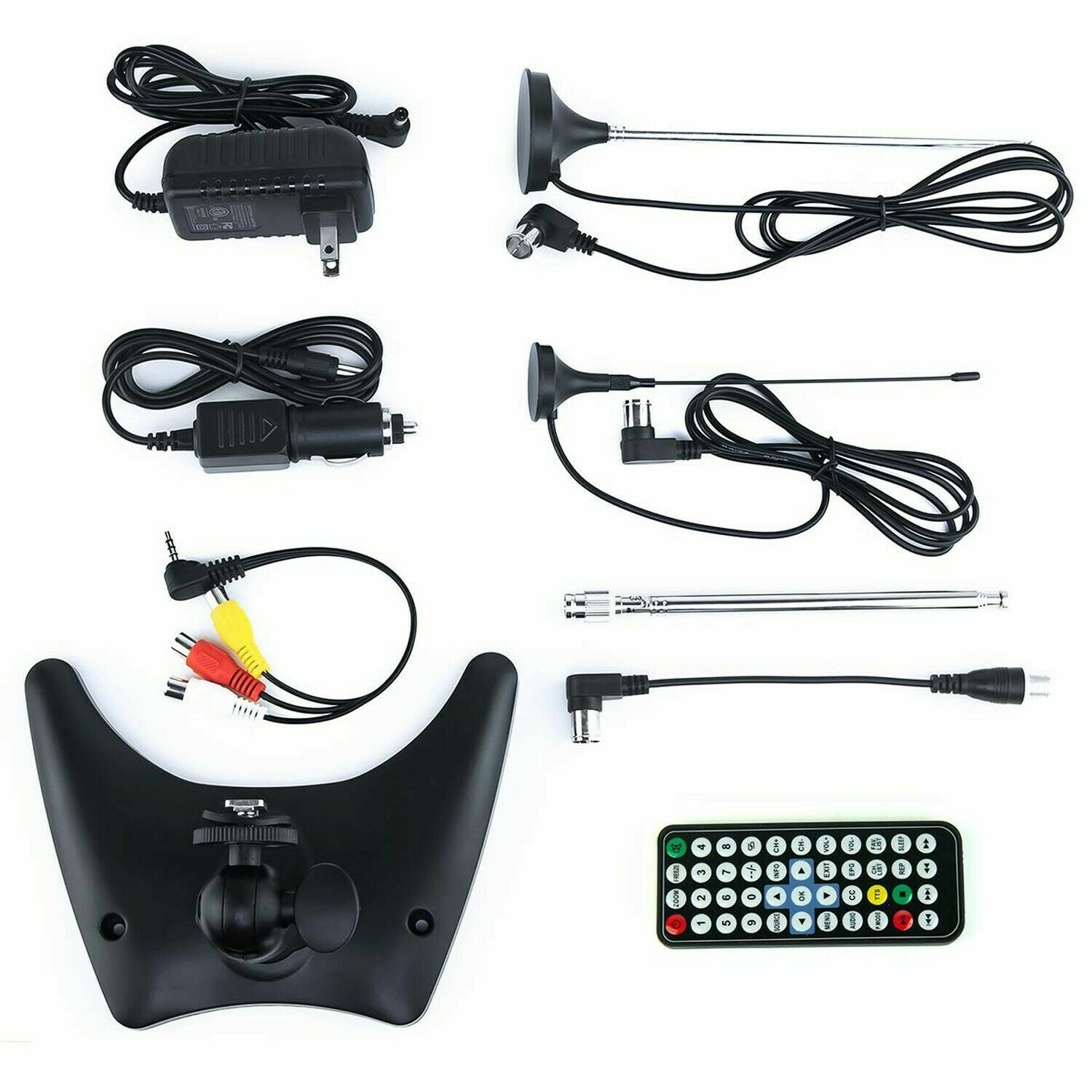 Tyler 9" Portable TV LCD Monitor Rechargeable Battery Powered Wireless HD-TV