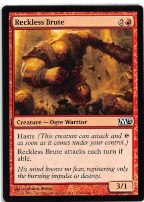 Reckless Brute *Common* Magic MtG x1 M13 SP