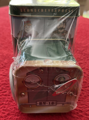 Heinrich Haeberlein of Nurnberg Empty Tin Truck w/ Working Music