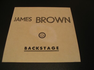 JAMES BROWN BACKSTAGE TOUR SEVILLA SPAIN 1986 COMPLETE