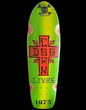 Pocket Pistols Extremely Rare Skateboard Deck Dogtown Tribute Corndog Deck