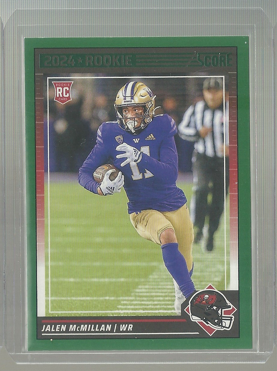 2024 Score Green #380 Jalen McMillan